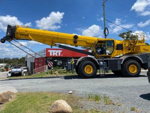 TRT Australia's Rough terrain crane