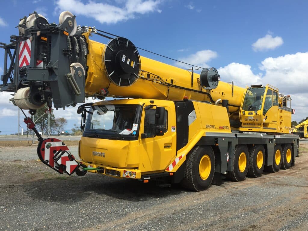 all-terrain crane in Australia