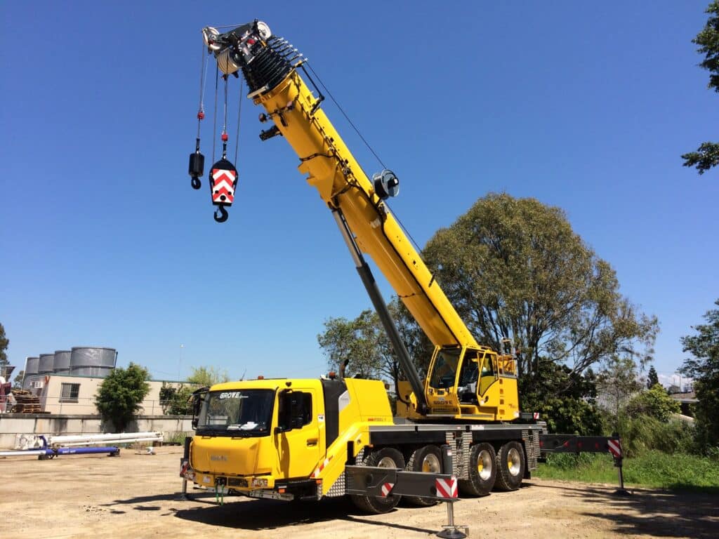 crane for inspection