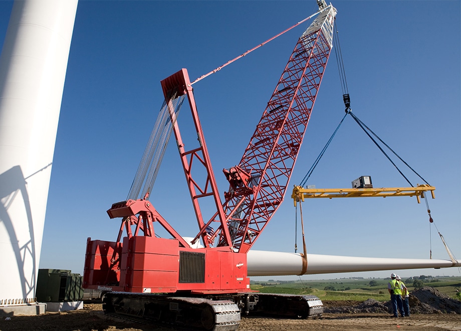 manitowoc crawler crane