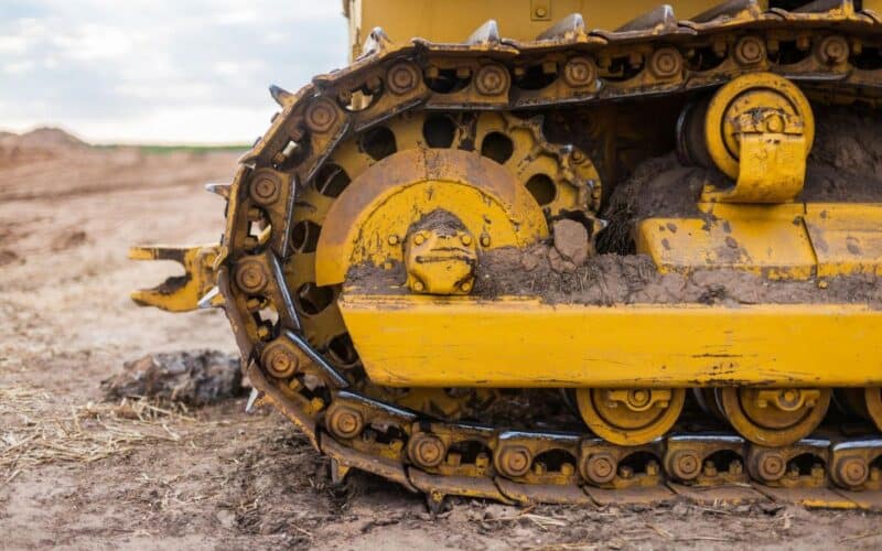 crawler crane tracks