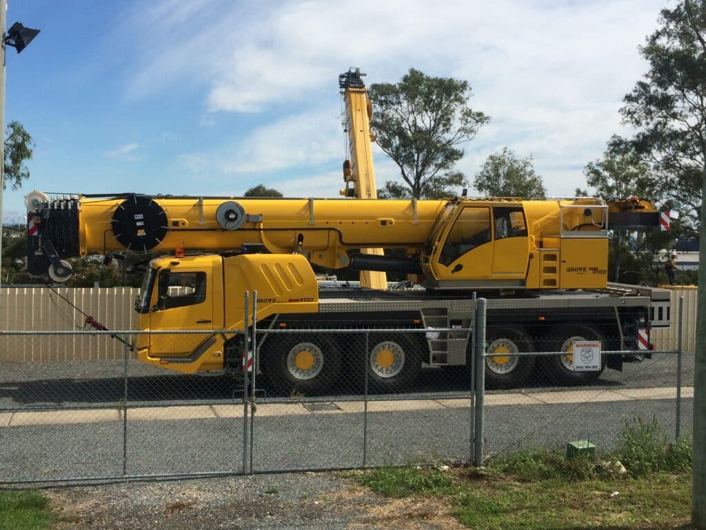 all terrain crane in australia